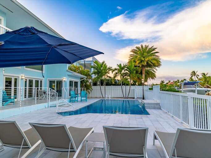 Large private heated pool16` x 32`.